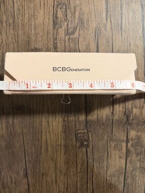 BCBGeneration Cream Logo Travel Jewelry Case